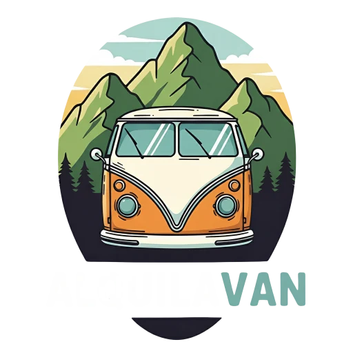 logo alquilavan blanco